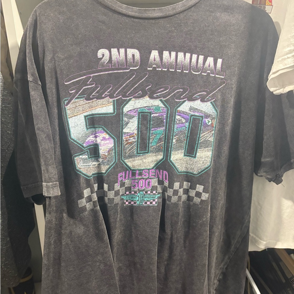 Fullsend Men's Gray Graphic Tee - Short Sleeve